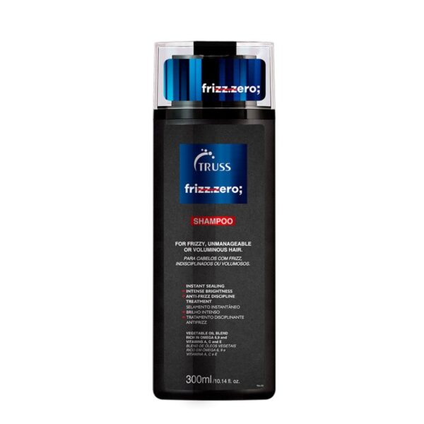 TRUSS Frizz Zero Shampoo 300ml - para cabello encrespado