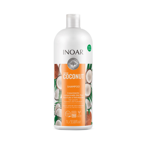 Inoar Bombar Coconut Shampoo 1 Litro