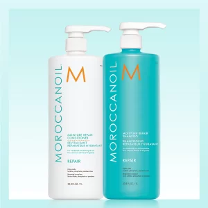 Duo de Litros Shampoo y Acondicionador Moroccanoil Repair 1000 ML